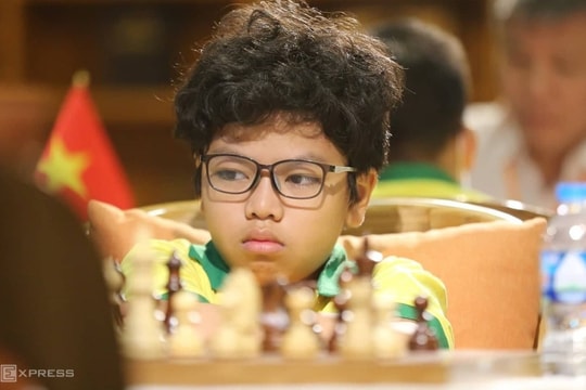 Kỳ thủ Khương Duy dẫn đầu giải U12 thế giới