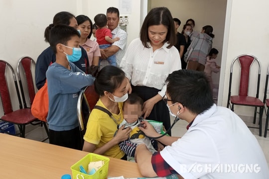 Hải Dương phối hợp khám sàng lọc bệnh tim miễn phí cho trẻ em