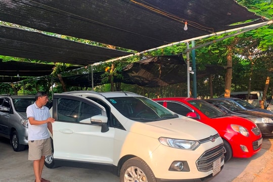 Thủ tục làm khó “chợ” xe cũ