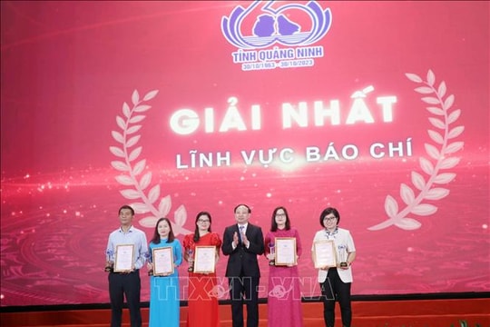 85 tác phẩm đoạt giải cuộc thi sáng tác văn học, nghệ thuật, báo chí về tỉnh Quảng Ninh