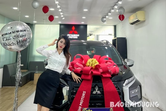Doanh số bán Xpander chiếm gần 70% tổng số lượng xe bán ra của Mitsubishi tại thị trường Hải Dương