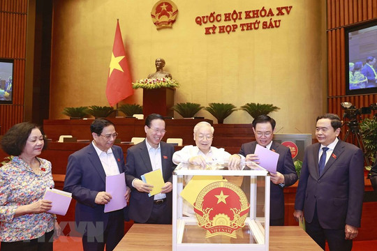 Quốc hội công bố kết quả lấy phiếu tín nhiệm của 44 cá nhân