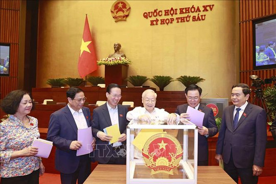 Lấy phiếu tín nhiệm đối với chức danh do Quốc hội bầu, phê chuẩn
