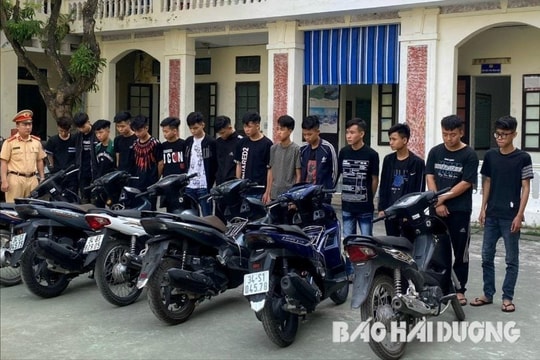 Báo động tình trạng thanh thiếu niên vi phạm giao thông