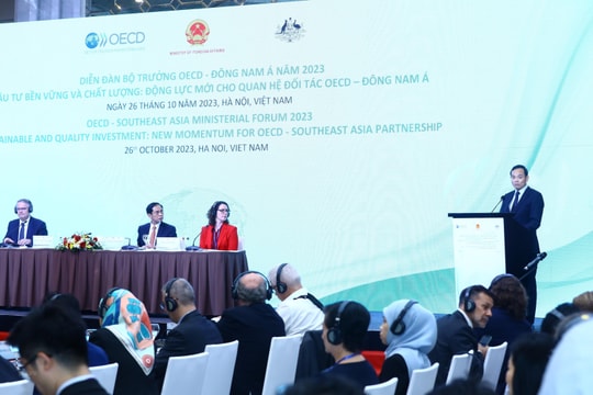 Diễn đàn Bộ trưởng OECD-Đông Nam Á năm 2023 tại Hà Nội
