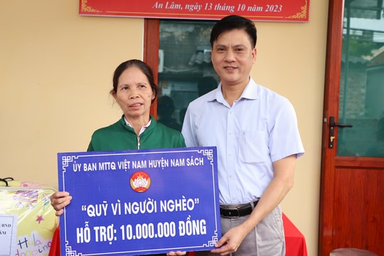 Nhiều hoạt động hưởng ứng Tháng cao điểm vì người nghèo