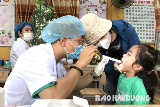 Khám sàng lọc miễn phí cho trẻ em Tứ Kỳ