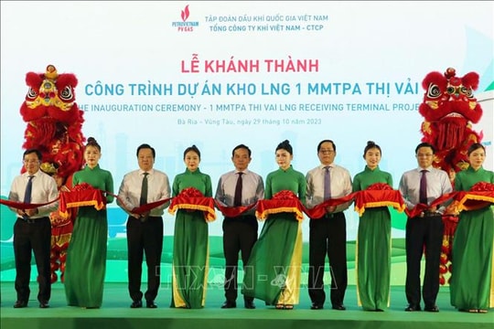 Kho LNG lớn nhất Việt Nam chính thức đi vào hoạt động