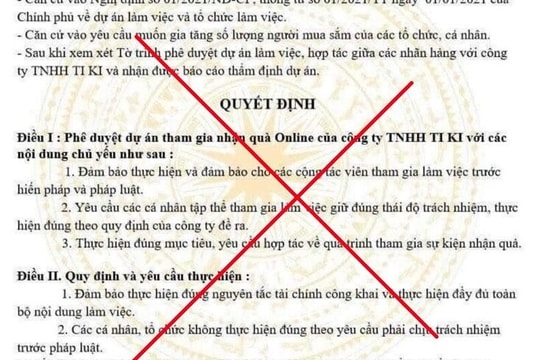 Bộ Công thương cảnh báo thông tin giả mạo Bộ trưởng "phát quà online"