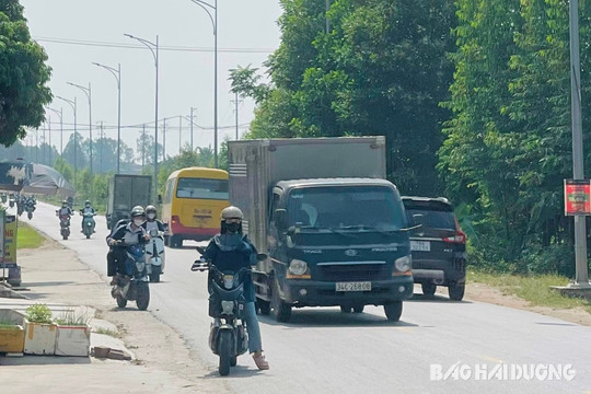 Bất cập đường 392B qua huyện Thanh Miện