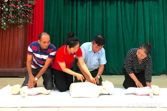 Hải Dương thành lập thêm 8 đội tình nguyện sơ cấp cứu ban đầu tại cộng đồng