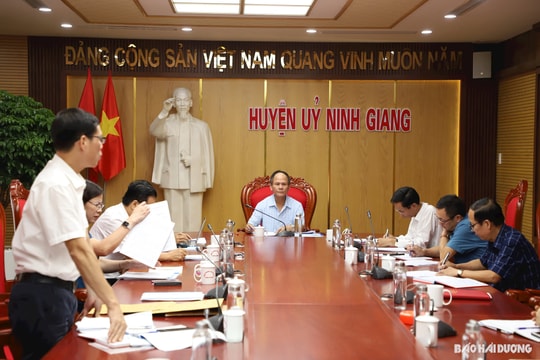 Uỷ ban MTTQ tỉnh Hải Dương giám sát cán bộ, đảng viên và công tác cán bộ tại 4 huyện