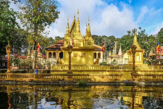 Ngôi chùa Khmer gần 1.000 năm tuổi ở Trà Vinh