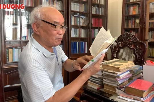 Cụ ông 83 tuổi đam mê sách