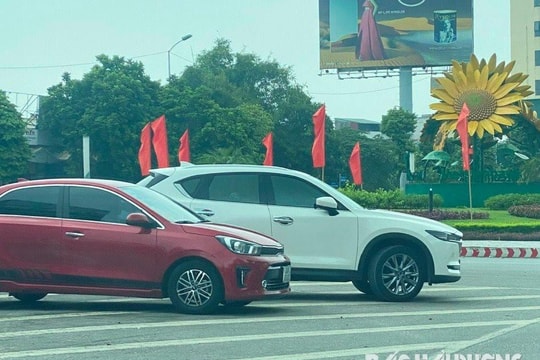 Đỗ xe lên vạch xương cá