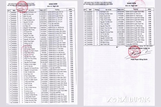 4 học sinh đạt điểm cao nhất kỳ thi học sinh giỏi lớp 12 cấp tỉnh hệ giáo dục thường xuyên là nữ 