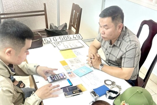 Bắt kẻ giả danh công an, đi xe biển số 80A giả lừa chạy án chiếm đoạt tiền tỷ