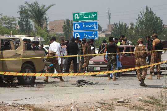 Nổ bom nhằm vào xe tuần tra, 5 cảnh sát thiệt mạng tại Pakistan 