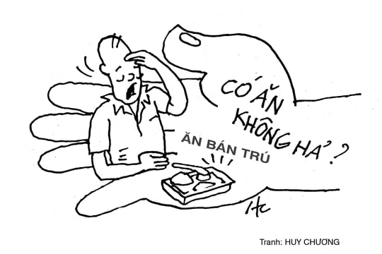 Khổ như... ăn bán trú 