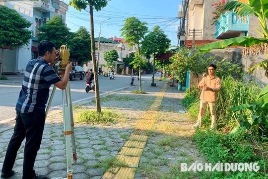 Hải Dương quá tải đo đạc đất đai để cấp "sổ đỏ" 
