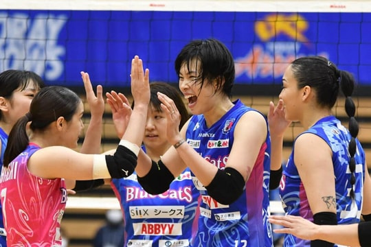 Thanh Thúy lọt Top 5 vận động viên hiệu suất tốt nhất giải bóng chuyền Nhật Bản