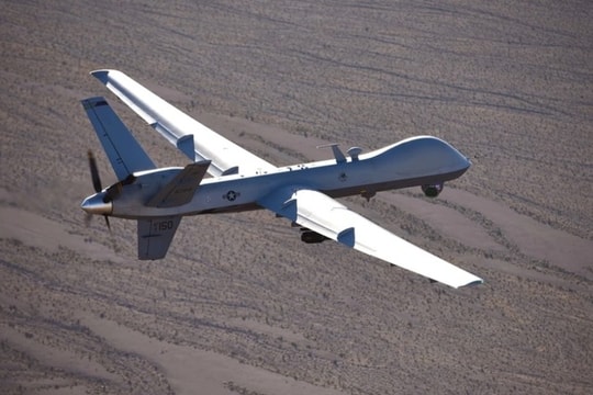 Mỹ xác nhận lần đầu điều máy bay không người lái MQ-9 Reaper hoạt động ở Dải Gaza