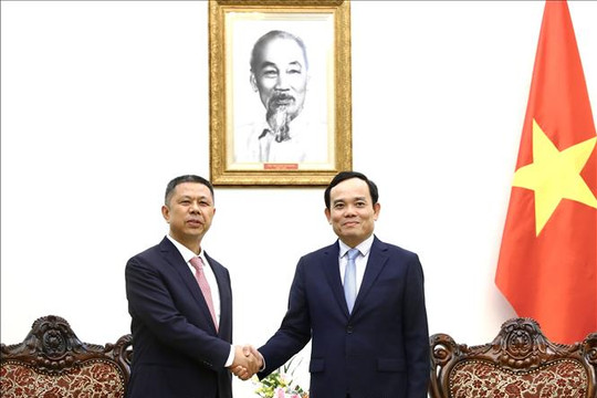 Phó Thủ tướng Trần Lưu Quang tiếp Chủ tịch Tập đoàn Trina Solar