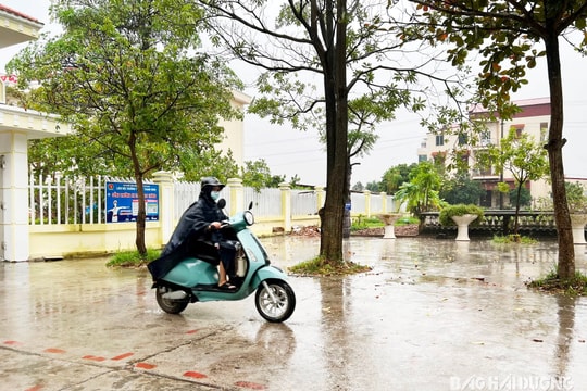 Cold weather to blanket Hai Duong