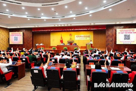 HĐND tỉnh Hải Dương khóa XVII thông qua 16 nghị quyết quan trọng