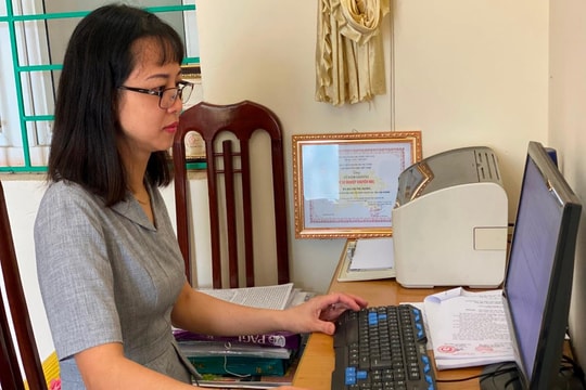 Nữ cán bộ tận tâm với công tác khuyến học