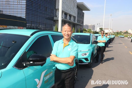 Taxi Xanh SM Hải Dương phục vụ khoảng 6.000 chuyến đi