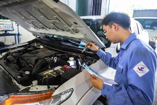 Xe ô tô trượt kiểm định lần đầu sẽ bị cảnh báo liên thông đăng kiểm