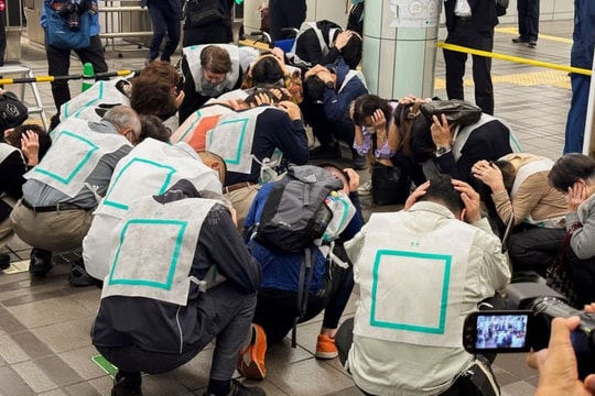 Tokyo lần đầu tiên diễn tập sơ tán phòng tên lửa sau nhiều năm