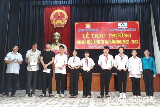 Sôi nổi khuyến học ở Hiệp Sơn