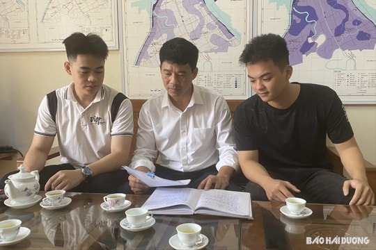 Thanh niên Thanh Quang hăng hái tình nguyện nhập ngũ