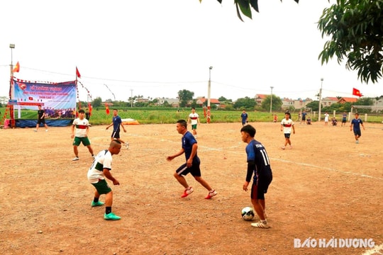 Thanh Miện xã hội hoá để xây công trình văn hoá, thể thao