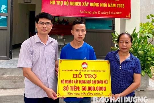 Tứ Kỳ vượt chỉ tiêu vận động xây dựng Quỹ “Vì người nghèo”