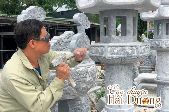 Sức sống nghề chạm khắc đá Kính Chủ