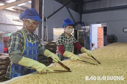 Doanh nghiệp Hải Dương vào guồng sản xuất hàng Tết