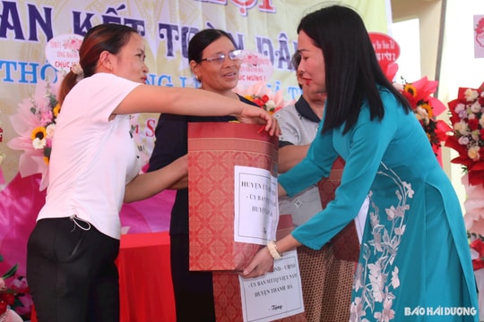 Rộn ràng Ngày hội Đại đoàn kết toàn dân tộc điểm ở Thanh Hà