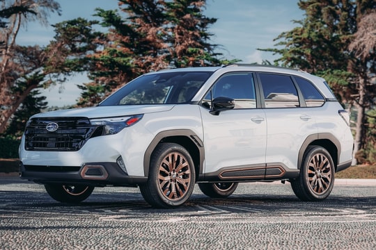 Subaru Forester thế hệ mới lộ diện