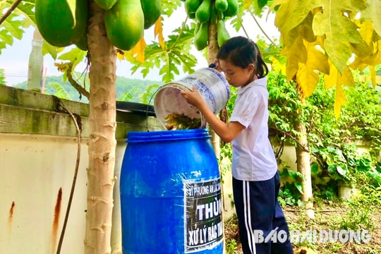 Hải Dương phấn đấu đến năm 2025 có ít nhất 50% số hộ nông thôn phân loại chất thải tại nguồn
