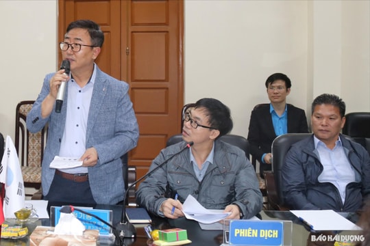 Công đoàn tỉnh Hải Dương và TP Suwon tiếp tục hợp tác bảo vệ quyền lợi cho người lao động