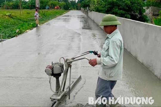 Thanh Miện xã hội hoá gần 10 tỷ đồng làm đường giao thông nông thôn