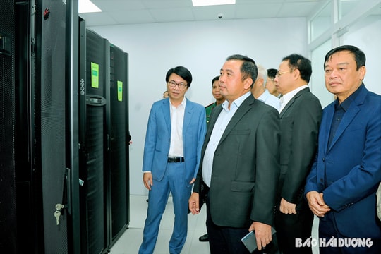 Khẩn trương đưa Trung tâm Dữ liệu tỉnh Hải Dương vào sử dụng