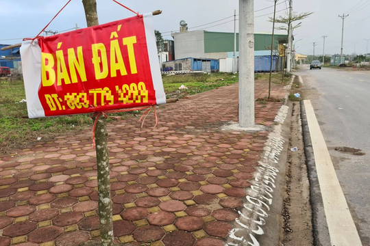 Gần trăm lô đất đấu giá ở Bắc Giang bị bỏ cọc hàng chục tỷ đồng