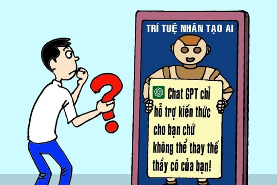 Có thay được thầy cô giáo?