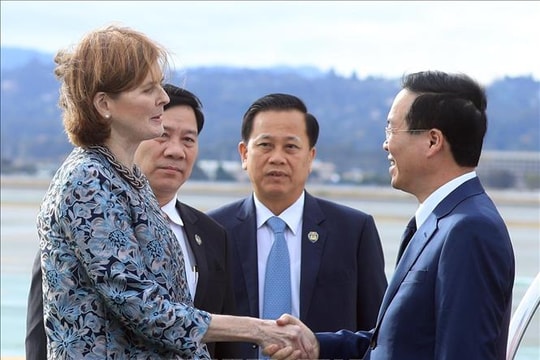 Chủ tịch nước đến Hoa Kỳ, bắt đầu chương trình tham dự Tuần lễ Cấp cao APEC