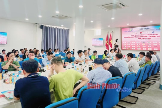 Giải "Bình Phước marathon - Trường Tươi Group lần thứ I, năm 2023" hứa hẹn nhiều trải nghiệm thú vị