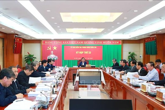 Ủy ban Kiểm tra Trung ương kỷ luật một số tổ chức đảng, đảng viên